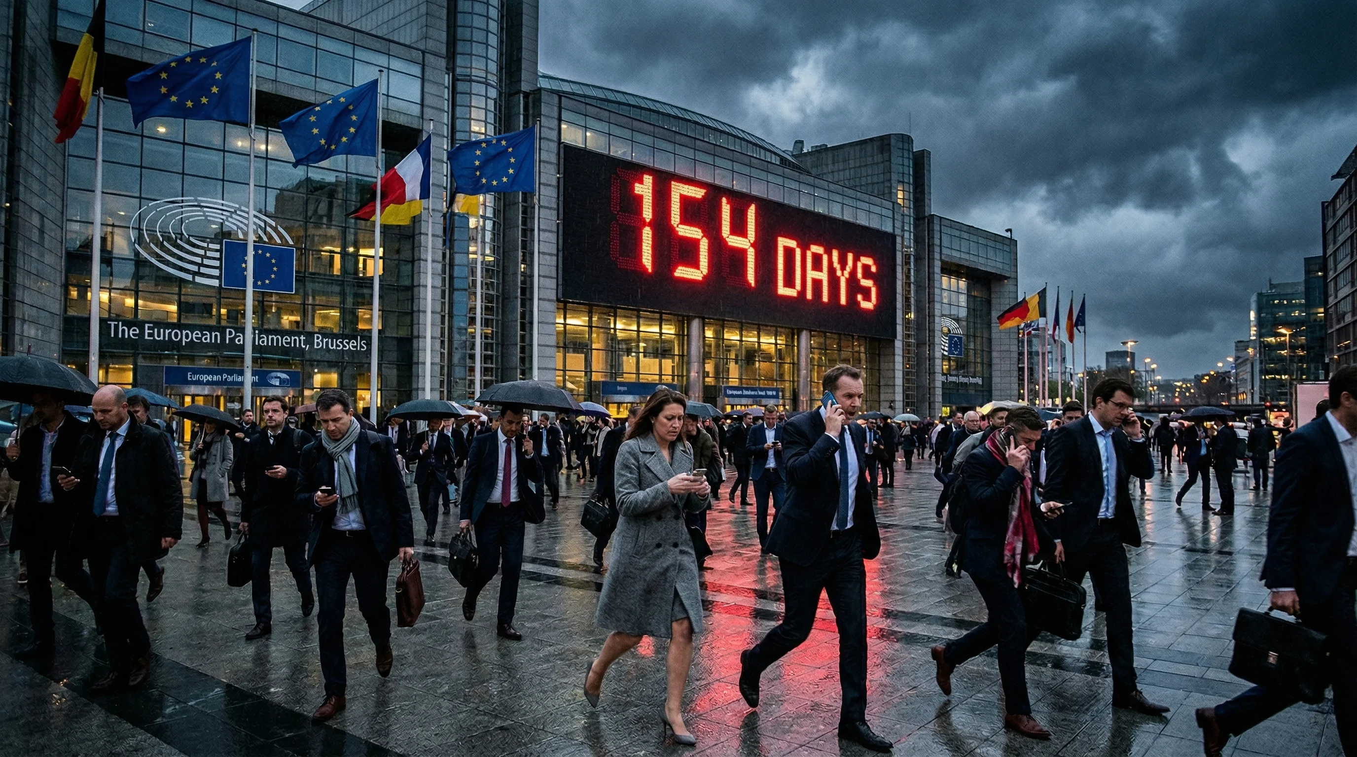 EU Parliament Brussels countdown to EU AI Act August 2026 enforcement deadline