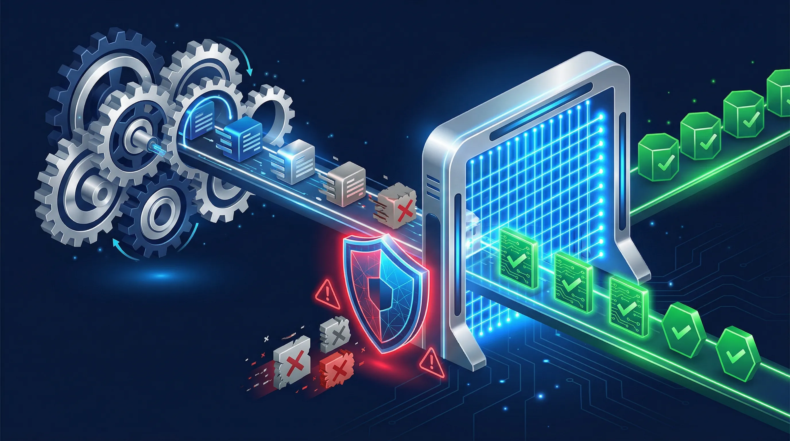 Flowchart showing the convergence of ISO 42001 management systems with prescriptive EU AI Act technical obligations